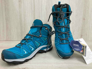 SALOMON トレッキングブーツ X ULTRA 3 MID GTX エメラルドグリーン 24.5cm