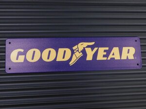 ◆送料\390◆【GOOD YEAR・グッドイヤー】※《メタルサインボード ／ 100×400mm》　アメリカン雑貨　ブリキ看板