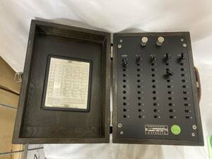 B536 横河電機 YOKOGAWA 精密栓抵抗器 RP-501 電気計測器 抵抗器 レトロ 昭和 1964年製 引取り可 大阪 中古 1円スタート 