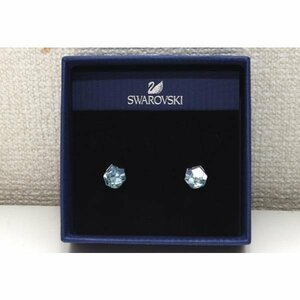 827 SWAROVSKI スワロフスキー ブルークリスタル スタッドピアス 青 ミニピアス イヤリング レディース 女性 送料無料