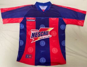 レア TOPPER 2001 Cerro Porteno ユニフォーム L セロ・ポルテーニョ パラグアイ ビンテージ 00s vintage サッカー Nestle