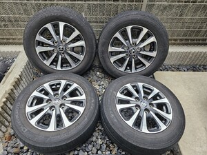 最終値下げ！　トヨタ　エスクァイア　後期純正　195/65R15　タイヤ付アルミホイール　4本セット　80ノア　ヴォクシー