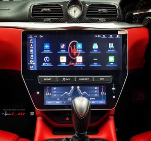 1+1model Android ユニット ナビ 取付セット AC エアコン MaseratiGranturismo マセラティ グラントゥーリズモ 2007～2016 アンドロイド