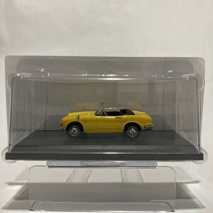 アシェット 国産名車コレクション 1/43 vol.4 HONDA S800 1966年 ホンダ S800 イエロー 旧車 ミニカー モデルカー