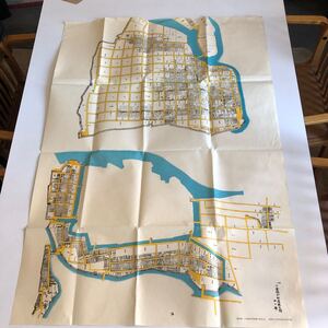 古地図 幕末期　小倉城外町屋敷之図　年代不明