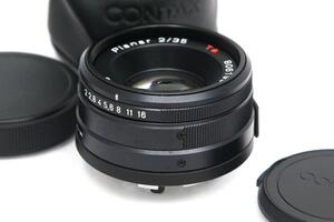 美品｜コンタックス Planar T* 35mm F2 ブラック コンタックスG用 γA5745-2R2B