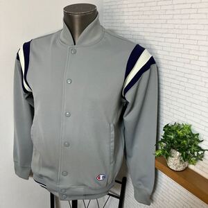 貴重！70s『champion』チャンピオン　トラックジャケット　ジャージ　トップ　スタジャン　コーチジャケット　ヴィンテージ　ビンテージ　