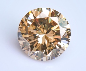 【１００円～】VVS2！1.122ｃｔ！天然ダイヤ FANCY LIGHT BROWN（ナチュラルカラー）RD