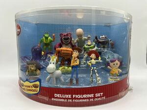 2410091460005 Disney ディズニー DELUXE FIGURINE SET TOYSTORYトイストーリー3 14体セット フィギュア ピクサー 現状品 中古