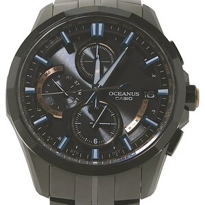 ★箱付！美品！CASIO カシオ OCEANUS Manta オシアナス マンタ 10周年モデル OCW-S3051S-1AJR 世界限定200本 電波ソーラー メンズ★