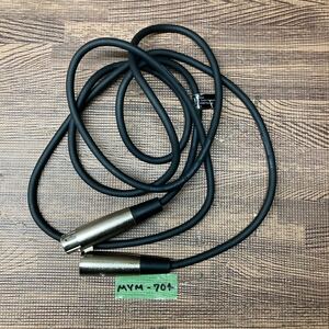 MYM-704 激安 楽器用 シールド ケーブル PROFESSIONAL LOW-NOISE MICROPHONE CABLE 中古 現状品