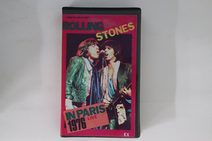 輸入VHS Rolling Stones In Paris 1976 NONE NOT ON LABEL /00300