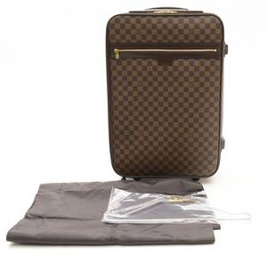 1円都Louis Vuitton ルイヴィトン ダミエ ペガス55 N23294 キャリーケース トラベル トロリー スーツケース 旅行バッグ トランク 25-12