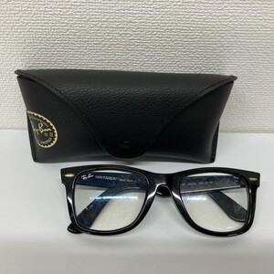 □I209-SG2-1122 Ray-Ban レイバン wayfarer ウェイファーラー サングラス RB2140-F 901/5F 52口22 150 2F-0F ブラック ケース付き