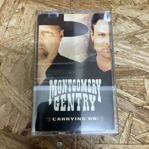 シPOPS,ROCK MONTGOMERY GENTRY - CARRYING ON アルバム TAPE 中古品