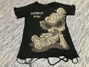 52 HYSTERIC MINI ヒステリック ミニ 半袖 Tシャツ110 サイズ ダメージ加工 子供服 キッズ kids ジュニア Jr. 男の子 女の子 アウター 男子