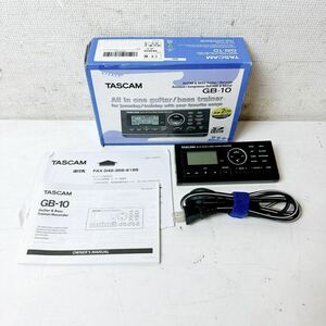 219＊中古 TASCAM GB-10 レコーダー 動作未確認 現状品＊