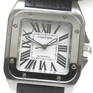 カルティエ CARTIER W20106X8 サントス100MM 自動巻き ボーイズ _839683