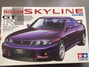 旧車　スカイライン　GT-R VーSPEC 1/24 タミヤ #CAR