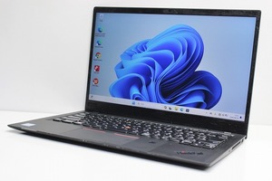 値下げ中 ノートパソコン Windows11 WPS office搭載 中古 Lenovo ThinkPad X1Carbon 第8世代 Core i5 SSD256GB メモリ8GB 14インチ カメラ