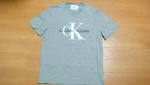 ユナイテッドアローズ購入 カルバンクライン ジーンズ CK JEANS Tシャツ グレーカラー M