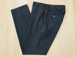 【美品】スーツセレクト＊ニットイージースラックス＊茶系＊W79