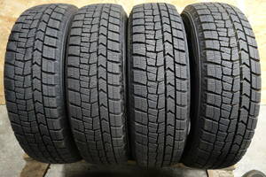 イボ付ほぼ新品 2020年製 スタットレス 165/65R14 ダンロップ WINTER MAXX 02 ４本 O337