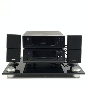 BOSE ボーズ DVA-18/RA-18 CD/DVDコンポ セッティングベース/スピーカー付き◆動作品