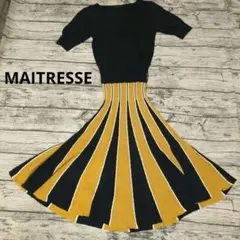 MAITRESSE メトリーゼ ワンピース　ニットワンピース　サマーニット　大人