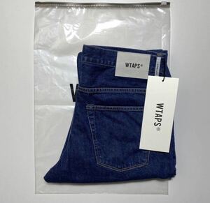 【L】WTAPS Blues Baggy Trousers Cotton Denim INDIGO ダブルタップス ブルースバキー トラウザーズ コットン デニム(222WVDT-PTM04)R1753