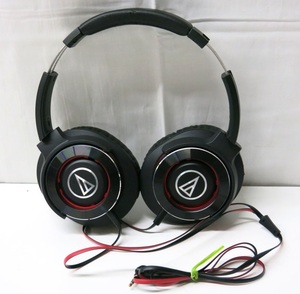 12K149 audio-technica オーディオテクニカ ヘッドホン [ATH-WS770] 出力確認 外装劣化あり 保証なし 中古 現状 売り切り