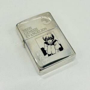 【TJ-0628.1-6】1円～ZIPPO 新世紀ヱヴァンゲリヲン 綾波レイ 日本 アニメ 庵野秀明 中古 着火未確認 保管品 コレクション ビンテージ