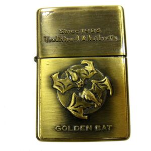 希少 1997年製■1937レプリカ GOLDEN BAT ZIPPO ジッポー タバコ 喫煙グッズ オイルライター USA製 JT懸賞品 ゴールデンバット