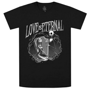 THE NIGHTMARE BEFORE CHRISTMAS ナイトメアービフォアクリスマス Love Is Eternal Tシャツ Lサイズ オフィシャル