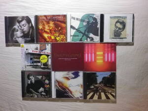 『Paul McCartney アルバム10枚セット』(Press To Play,Flowers In The Dirt,Unplugged,Flaming Pie,Run Devil Run,New,All The Best)