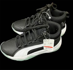 670 新品タグ付き　PUMA プーマ　リバウンドフューチャー　スニーカー　ブラック　23.5㎝