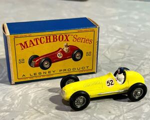 あ 1948 MATCHBOX 52 マセラティ 4CLT