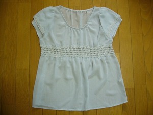 ★美品*LOWRYS FARMローリーズファーム*シフォン*チュニック*Ｍ