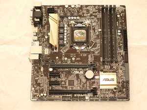 ASUS マザーボード H170MPLUS/micro-ATX/LGA1151/DDR4