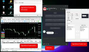 SST【SignalSyncTrader】 LINEオープンチャット対応 無償トライアル7日間 AI自動売買ソリューション FXシグナル配信 EA - GOLD, XAUUSD