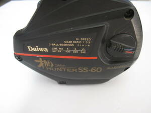 希少 レア ダイワ 棚ハンター SS-60 Tana Hunter 強力 両軸 DAIWA