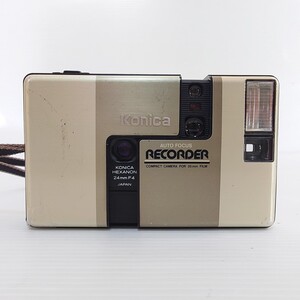 れ60）１円スタート　売り切り KONICA Recorder 訳あり 現状渡し レコーダー コンパクトカメラ コニカ 光学 