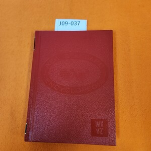 J09-037 (W・X・Y・Z) NEW STANDARD ENCYCLOPEDIA 14 洋書 目次 奥付無し。