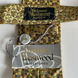 Vivienne Westwood（ヴィヴィアンウエストウッド） マルチカラーゴールドオーブネクタイ 新品　未使用　タグ付き