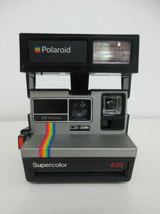 中古 カメラ Polaroid ポラロイド Supercolor 635 LM PROGRAM ※通電のみ確認済 ／V