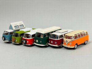 ※ジャンク 1/43 HONGWELL ホンウェル/ CURSOR MODEL/IXO イクソ/Schuco シュコー/Volkswagen フォルクスワーゲン KOMBI等 6点セット