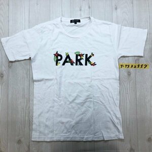 BEAMS HEART ビームスハート レディース プリント 半袖Tシャツ S 白