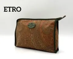 極美品✨ETRO エトロ　クラッチバッグ　ペイズリー柄　セカンドバッグ　オシャレ