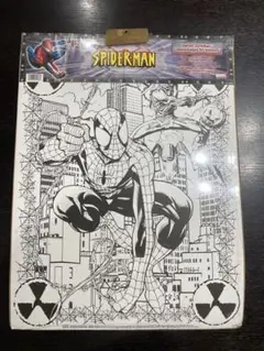 スパイダーマン塗り絵