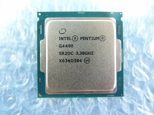 1MJT // Intel Pentium G4400 3.3GHz SR2DC Skylake-S R0 Socket1151(LGA) // Fujitsu PRIMERGY TX1320 M2 取外 //在庫2